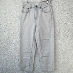 American Vintage Le Droit Jeans 25 Light Blue High Waist Straight Leg Minimalist
